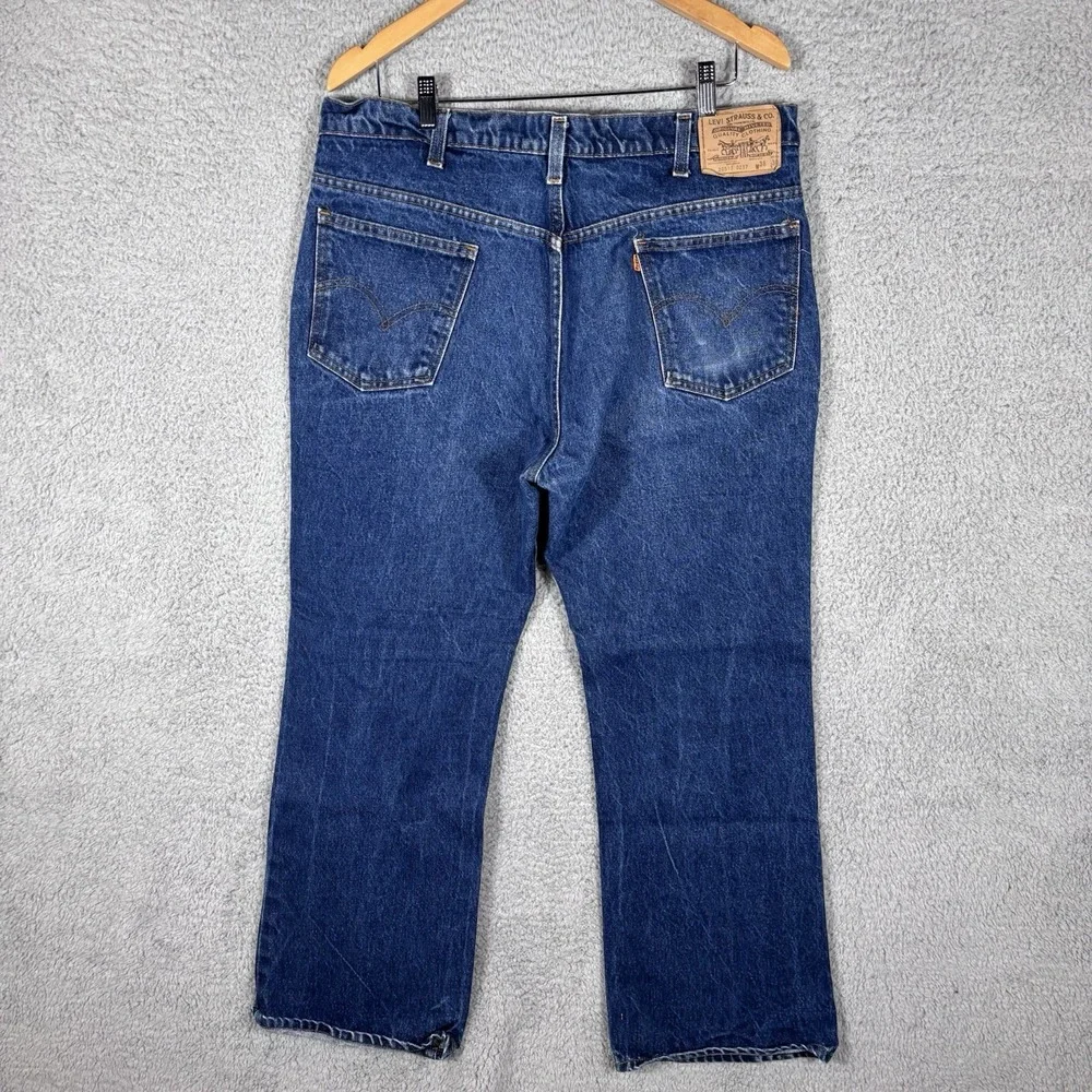Vintage Levi's 517 Orange Tab Jeans‎ 36x30 Bootcut 1980s 80s 20517-0217 Made USA